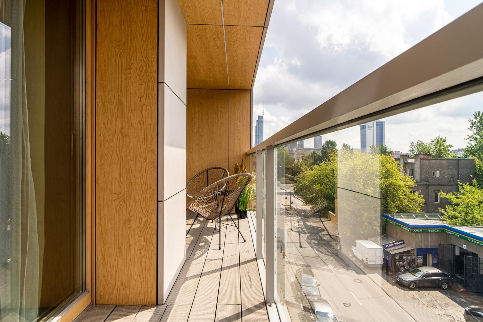 Apartamentysnu, Wola Premium II Z Parkingiem Warsaw Exterior photo